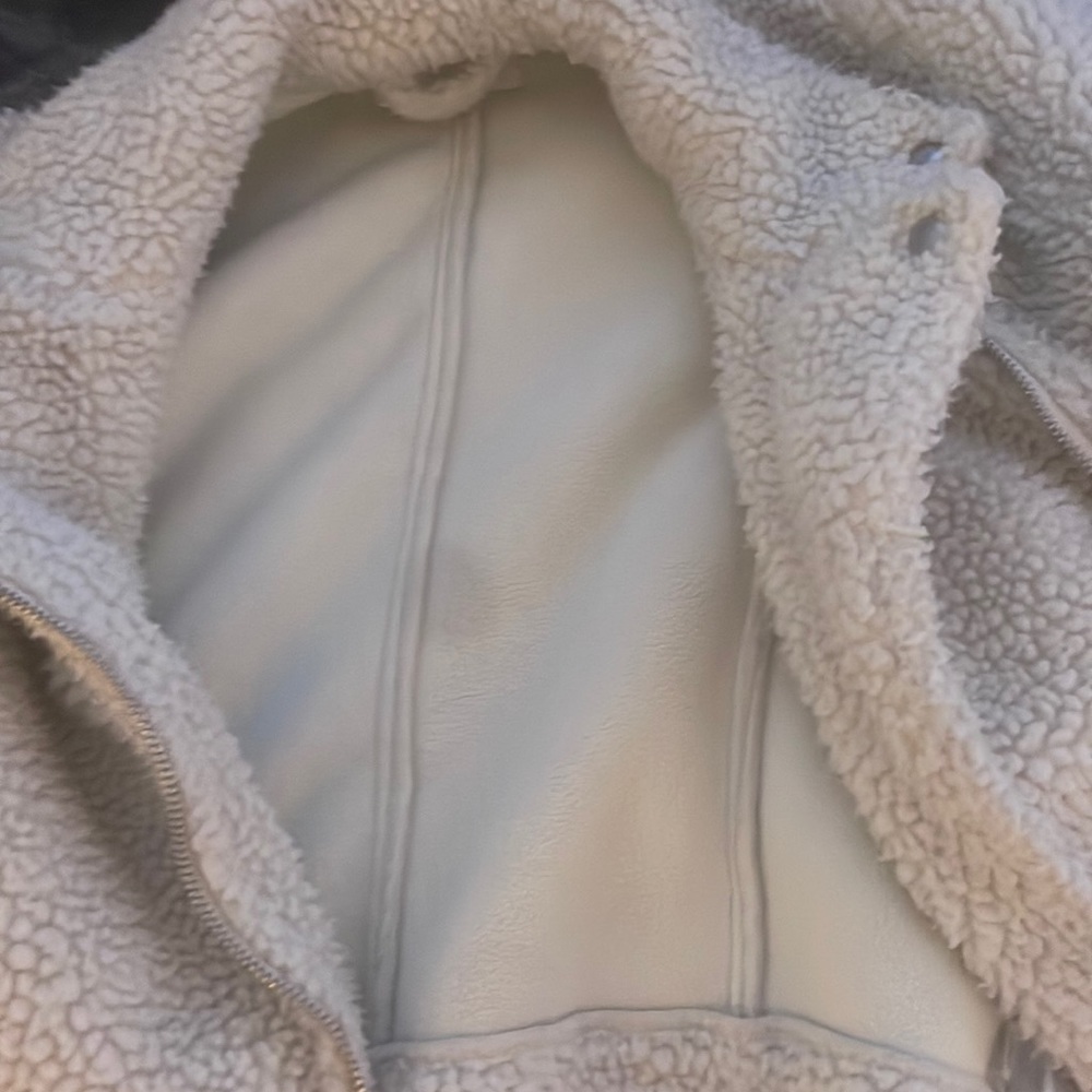A White Puffy jacket